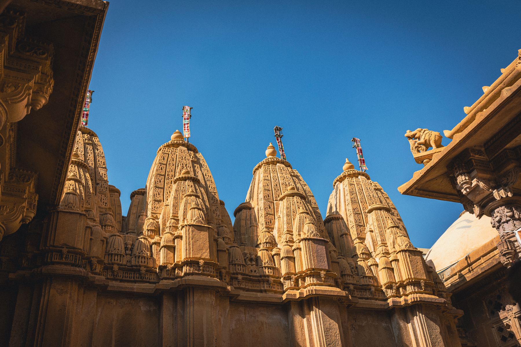 Cluster Of Jain Temple Spires
